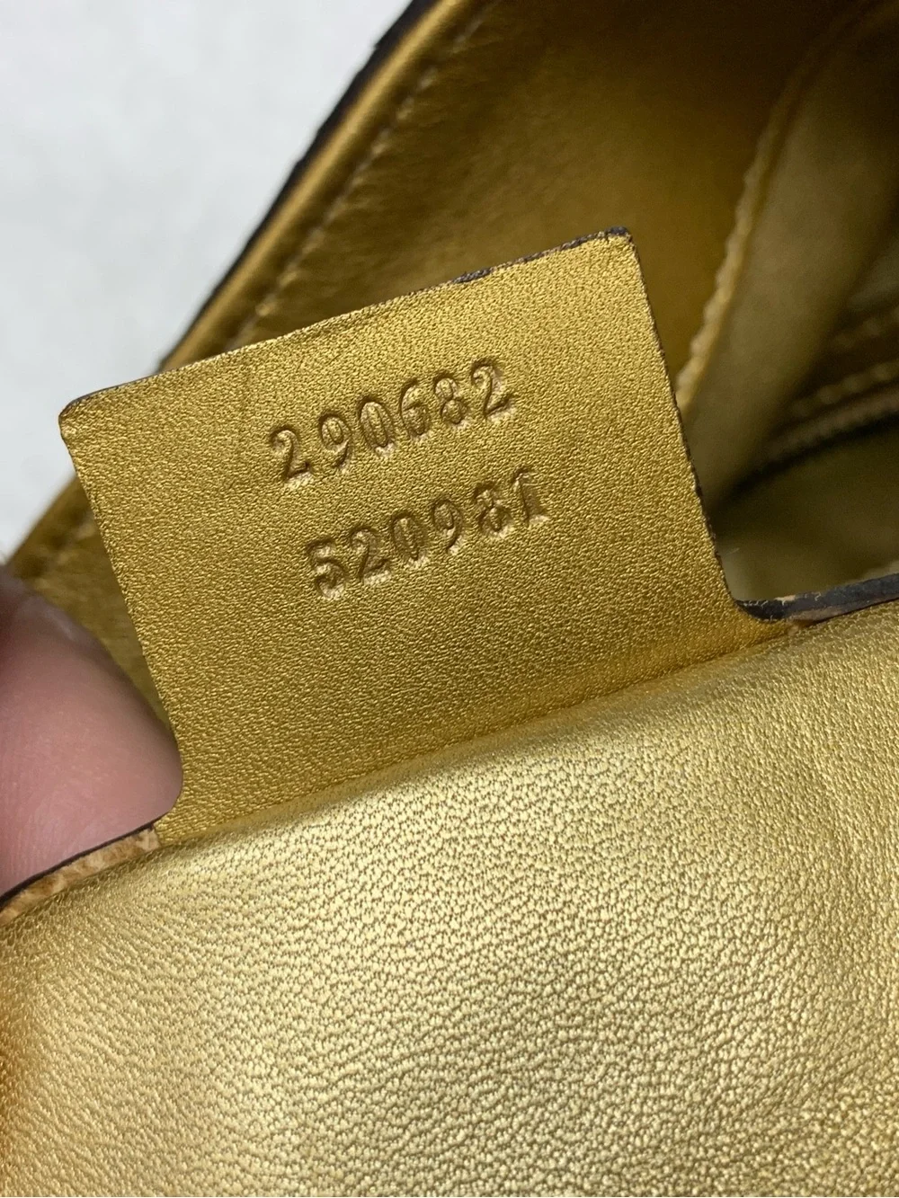Gucci 1970 Gold Anaconda Snakeskin Tassel Chain Medium Hobo Bag